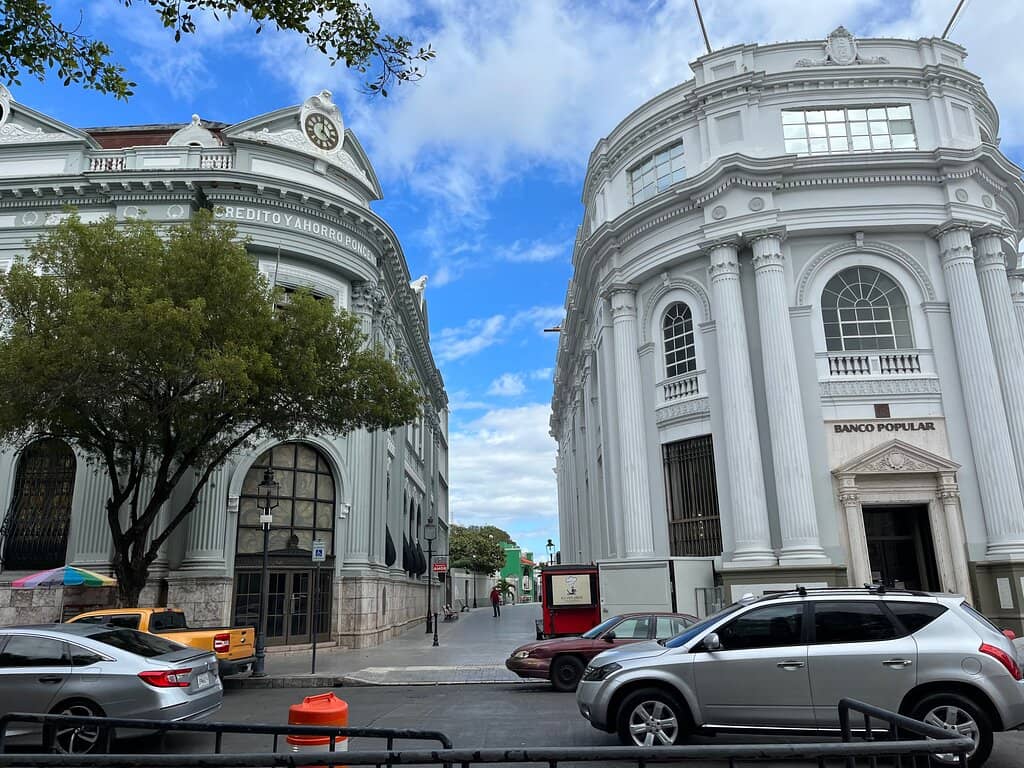Fountains and Greenery