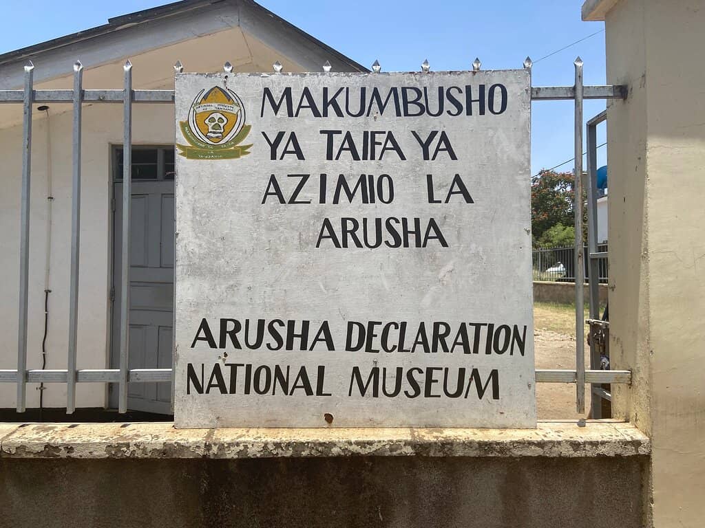 The Arusha Declaration Exhibits