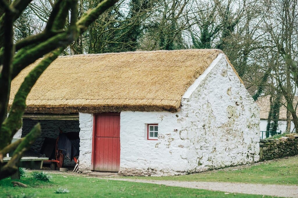 Thomas Mellon was born in this small farmhouse in 1813 and it still stands on its original site.