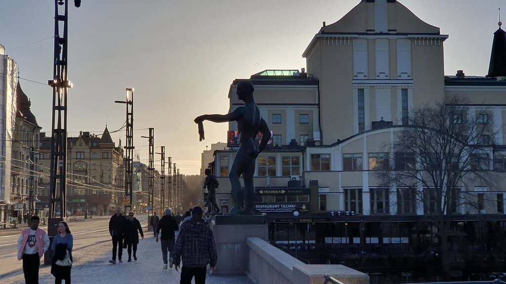 The Four Nude Statues