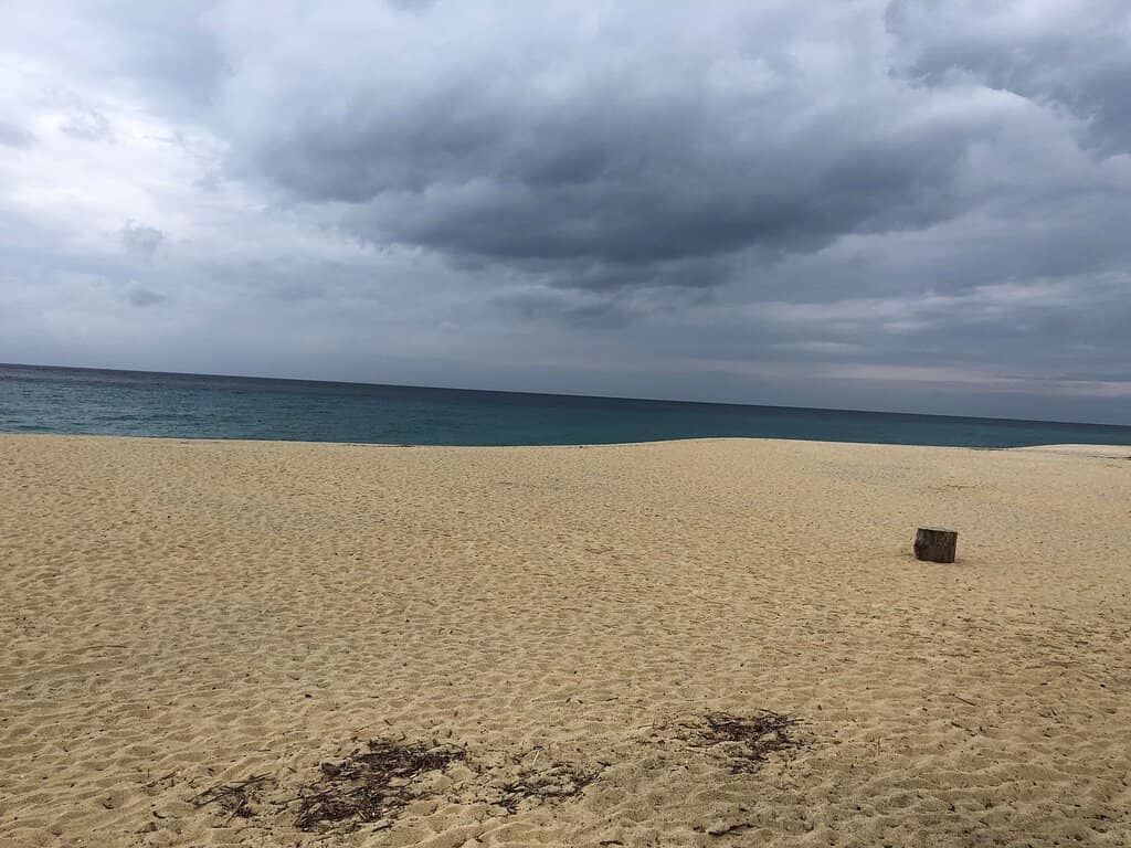 Unique Yellow Sand Beach