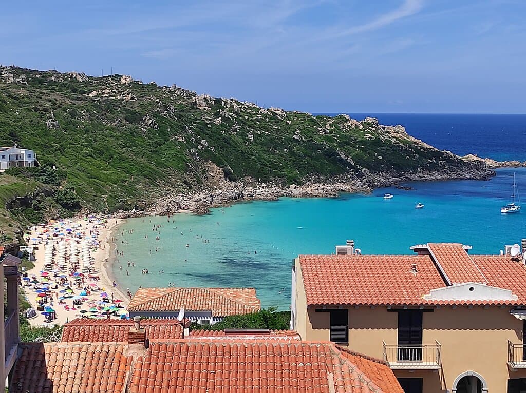 Blick auf den Strand