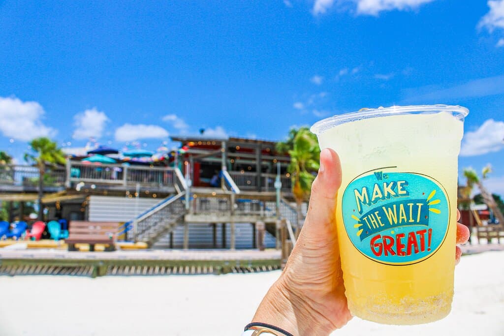 Shaggy's Makes the Wait Great by offering half-off select drinks while you wait for your table!