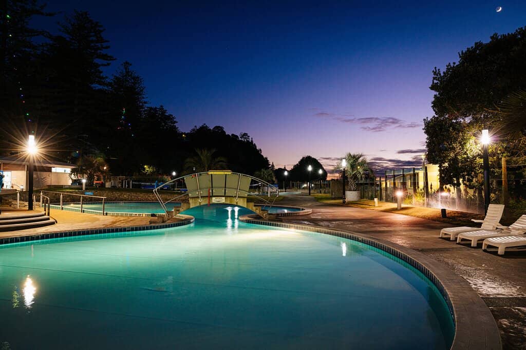 Heated Oceanfront Pools