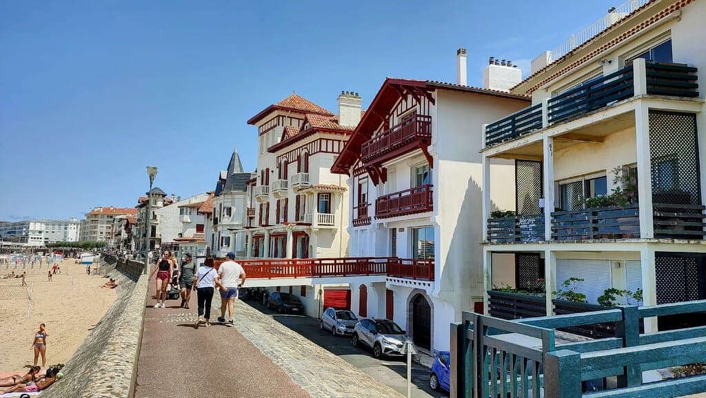 Beautiful small town of St jean de luz.
