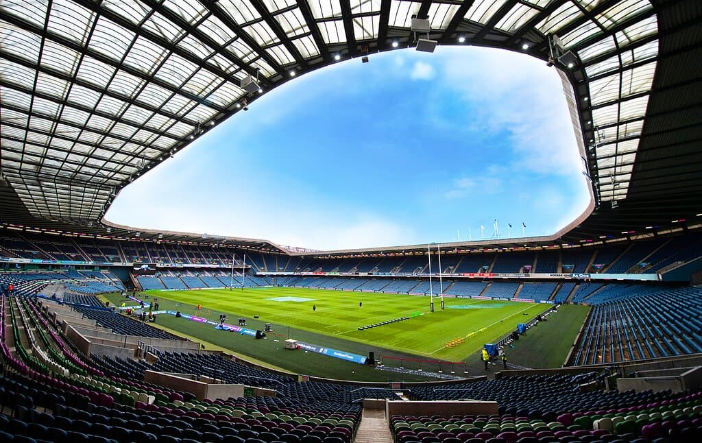 Scottish Gas Murrayfield home of Scottish Rugby