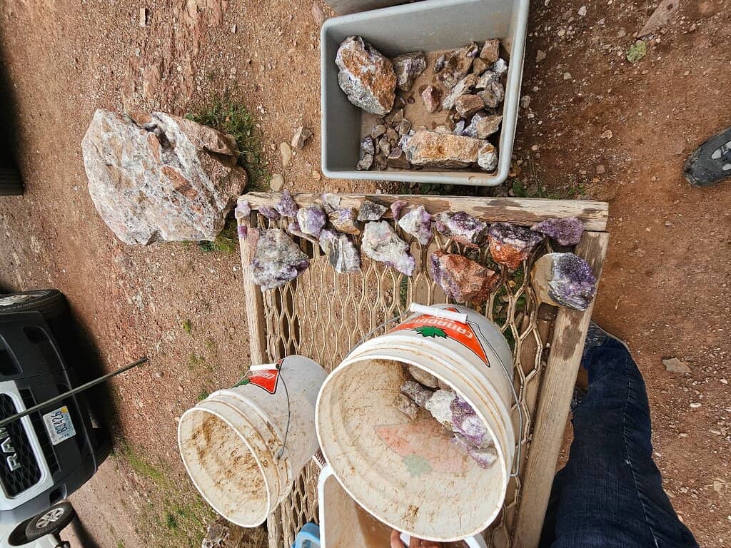 Amethyst Digging