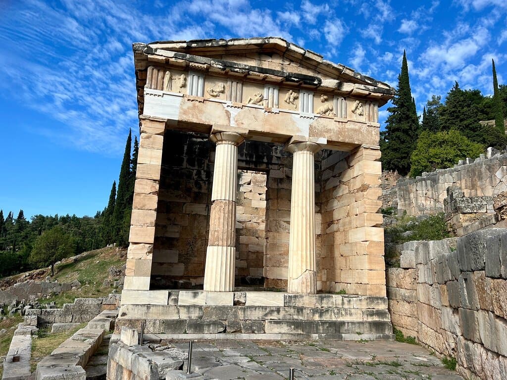 Athenian Treasury Delphi