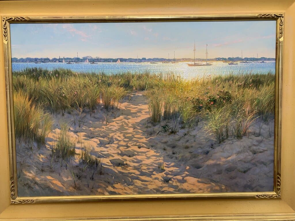 $12,000 wonderful oil painting we could never afford, but can long for.