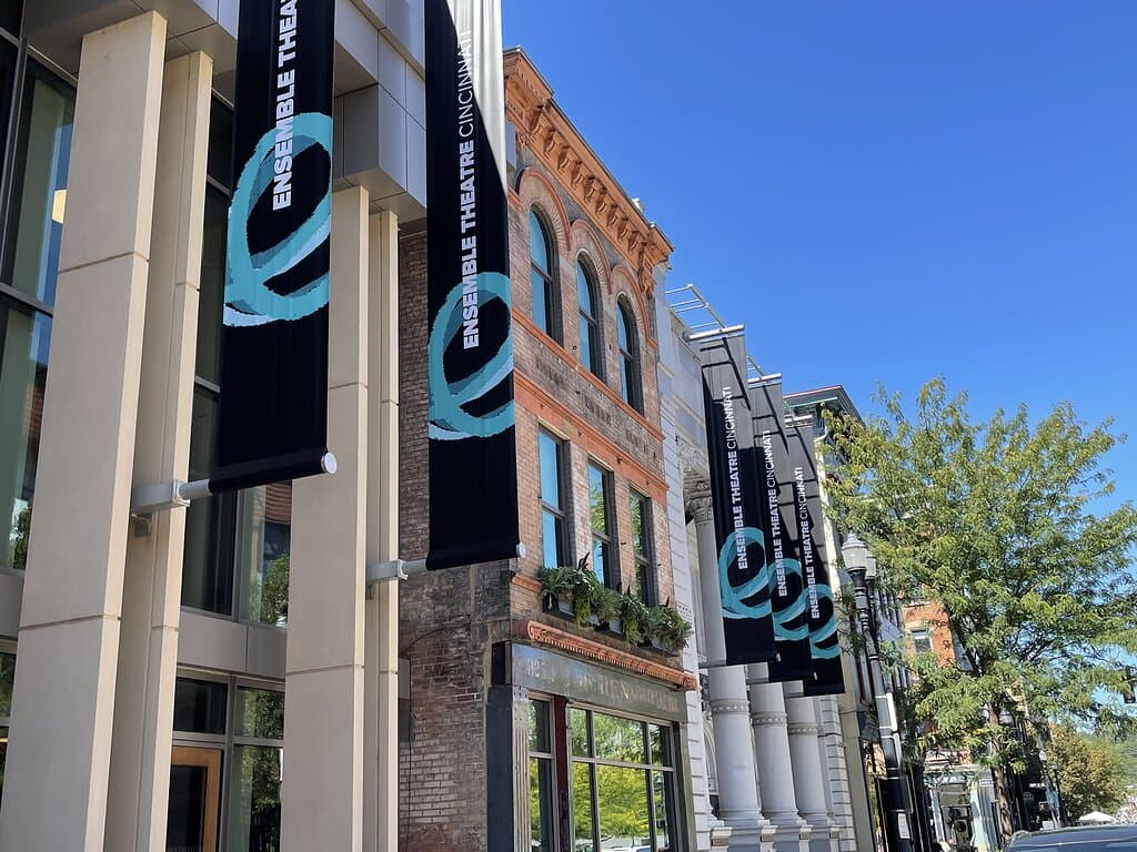 Ensemble Theatre Cincinnati's main entrance