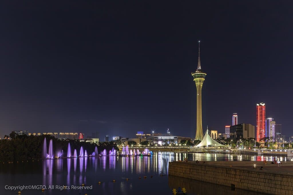 view at Nam Van Lake