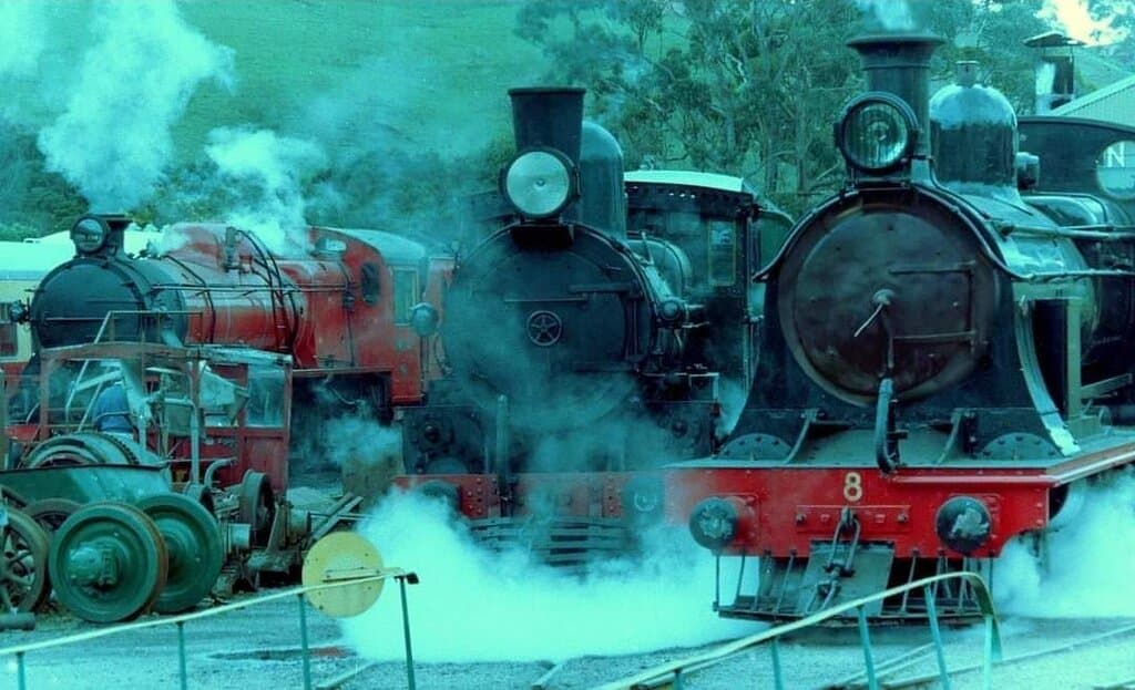 Some of our steam collection