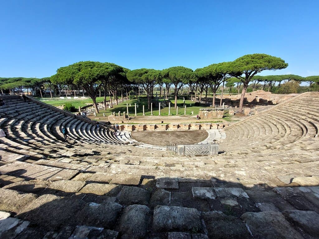 Il teatro visto dall'alto