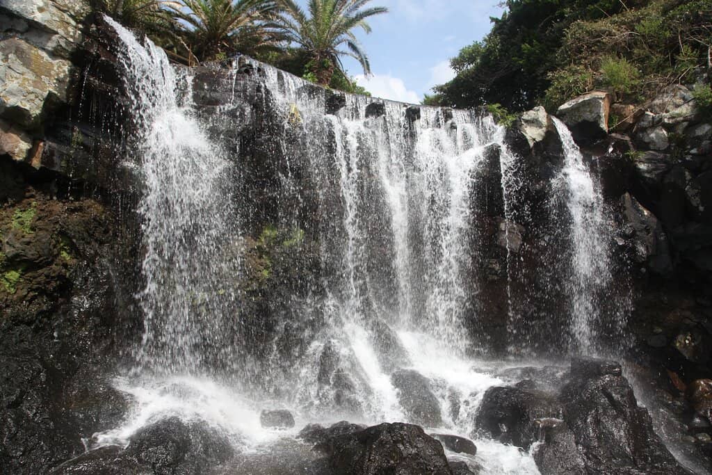 Sojeongbang Waterfall's Serene Beauty