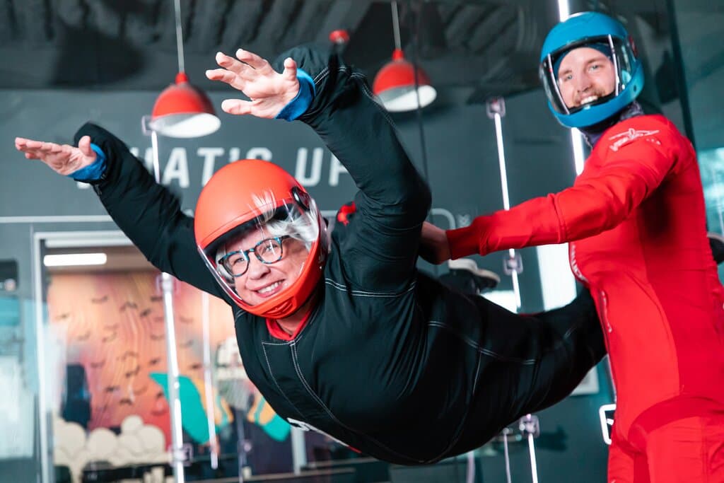 Experience indoor skydiving at iFly
