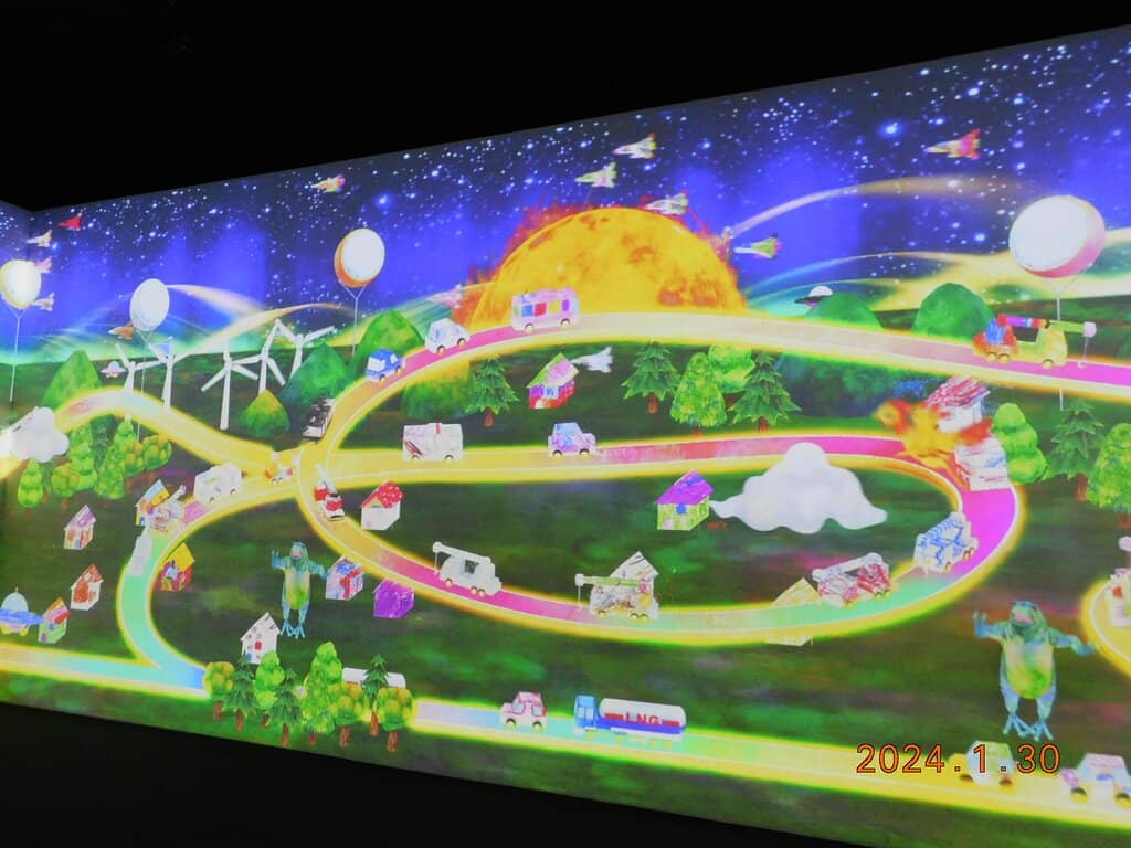Interactive Gas Exhibits