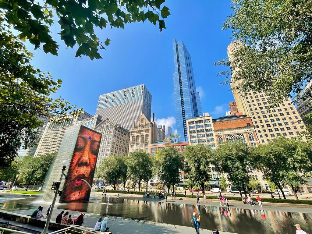 Crown Fountain Chicago