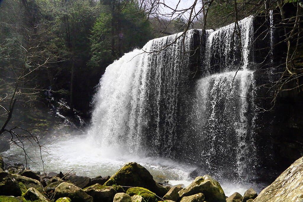 Ranger Creek Falls in Beersheba Springs, TN