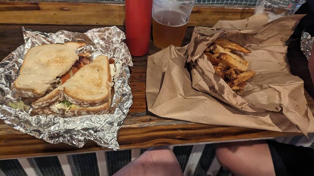 Salty Fries & Sweet Funnel Cake
