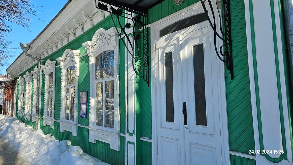 Уфа. Мемориальный дом-музей Мажита Гафури. Февраль 2024 года