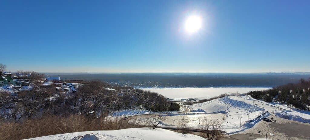 Уфа. Река Белая (Агидель). 24.02.2024