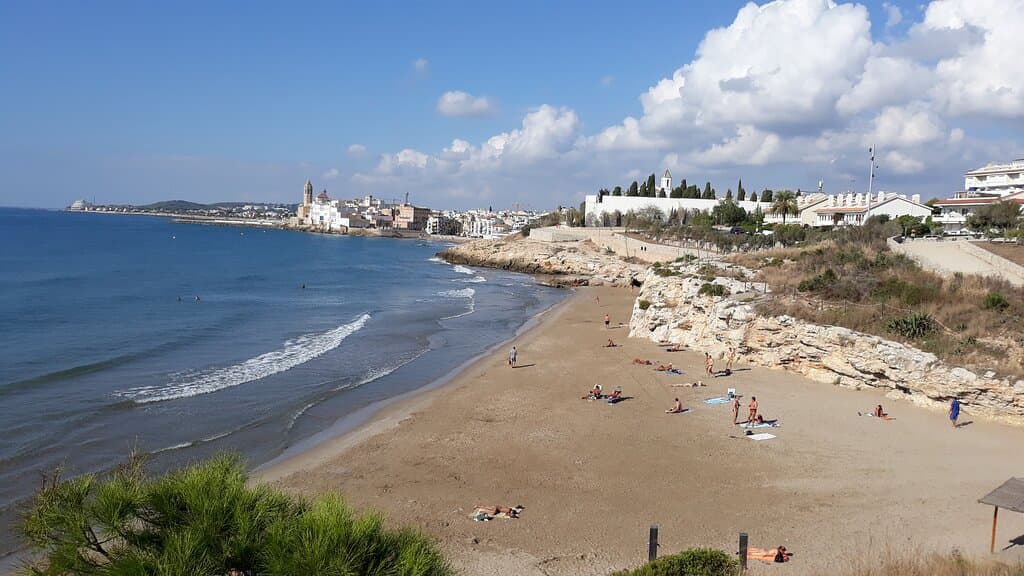 Platja dels Balmins Sitges