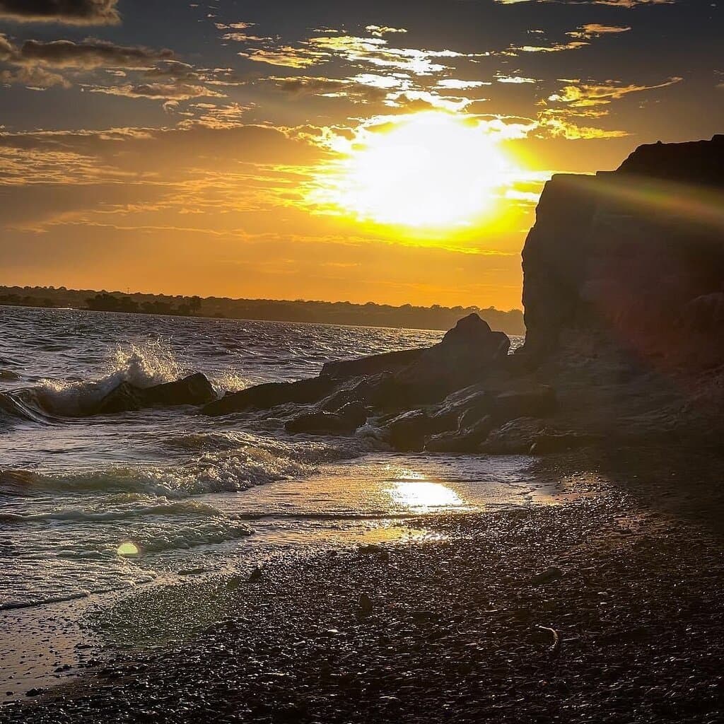 One of the most scenic sunset photos captured by one of our park guests.
