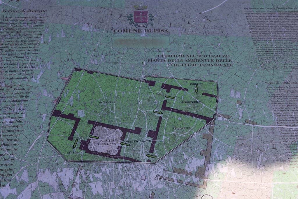 Ancient Roman Bath Ruins