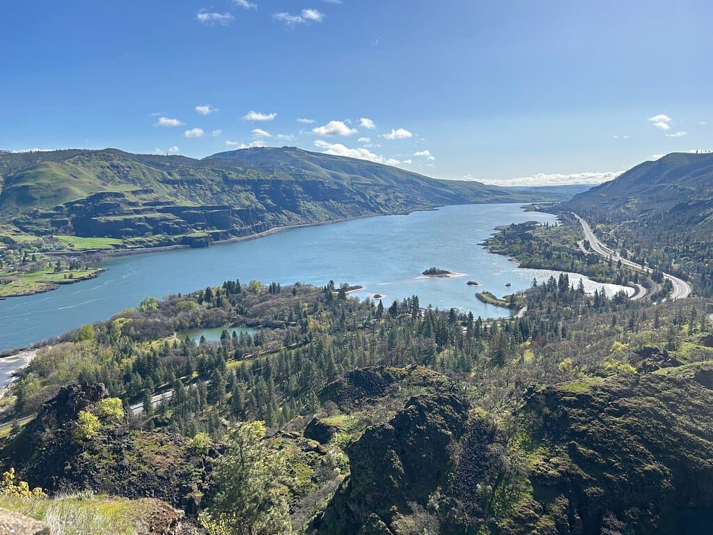Rowena Crest Viewpoint Columbia River Gorge