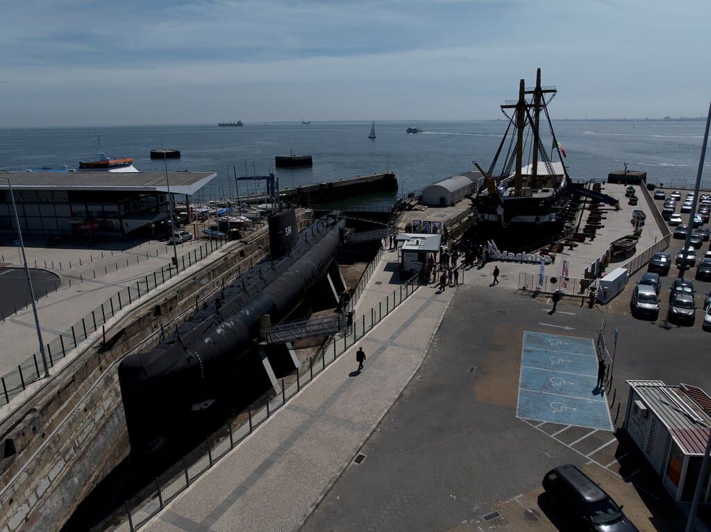 Submarine Barracuda just joined D. Frenando II e Glória Frigate