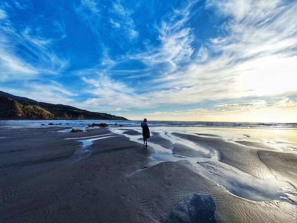 Stunning Black Sand Coastline