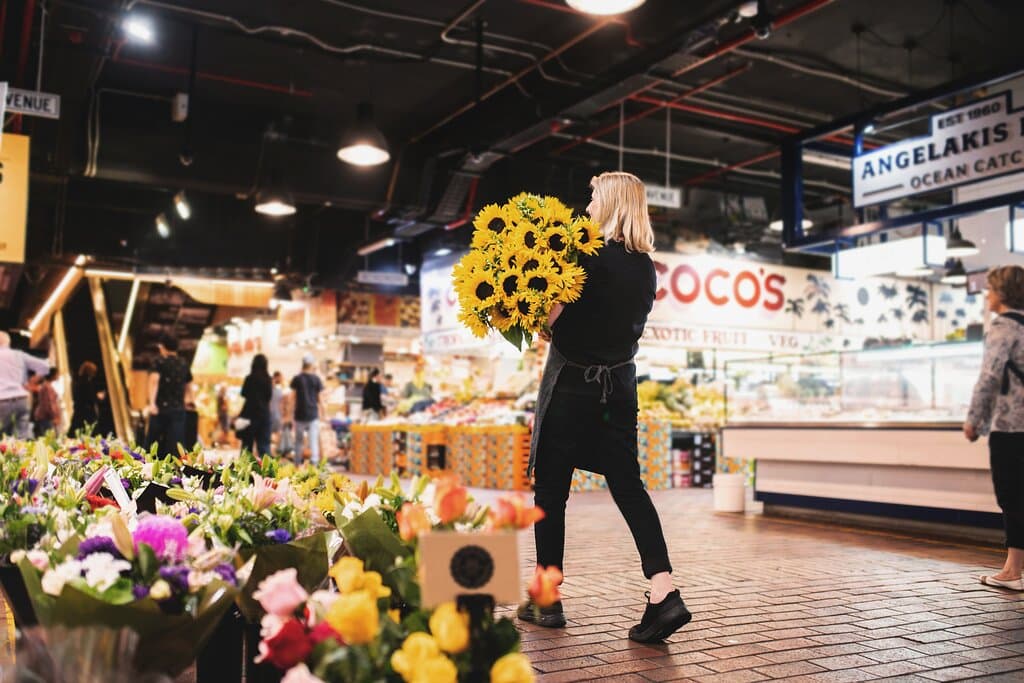 The centre of the Market