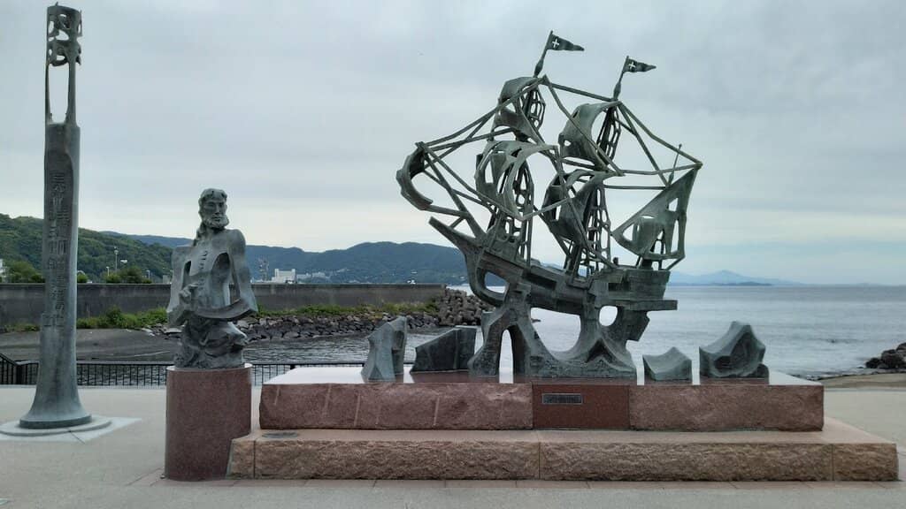 San Vena Ventura Statue