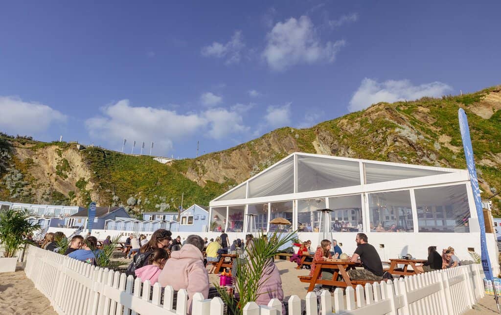 Lusty Glaze Beach Bar