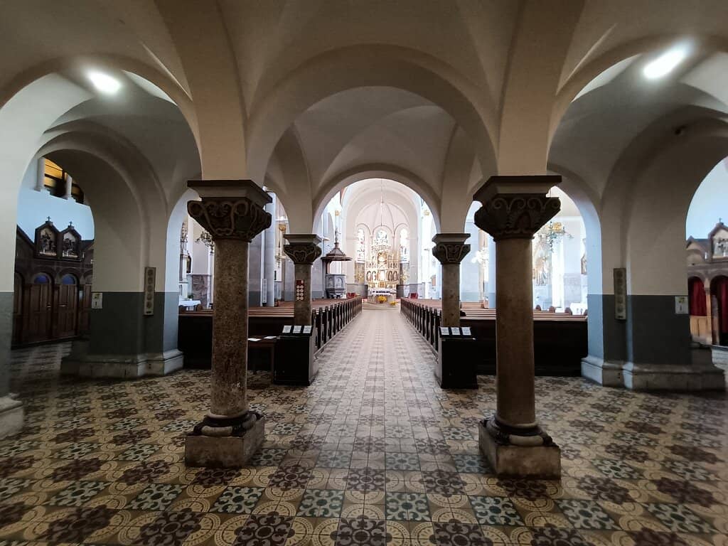 Rich Interior & Stained Glass