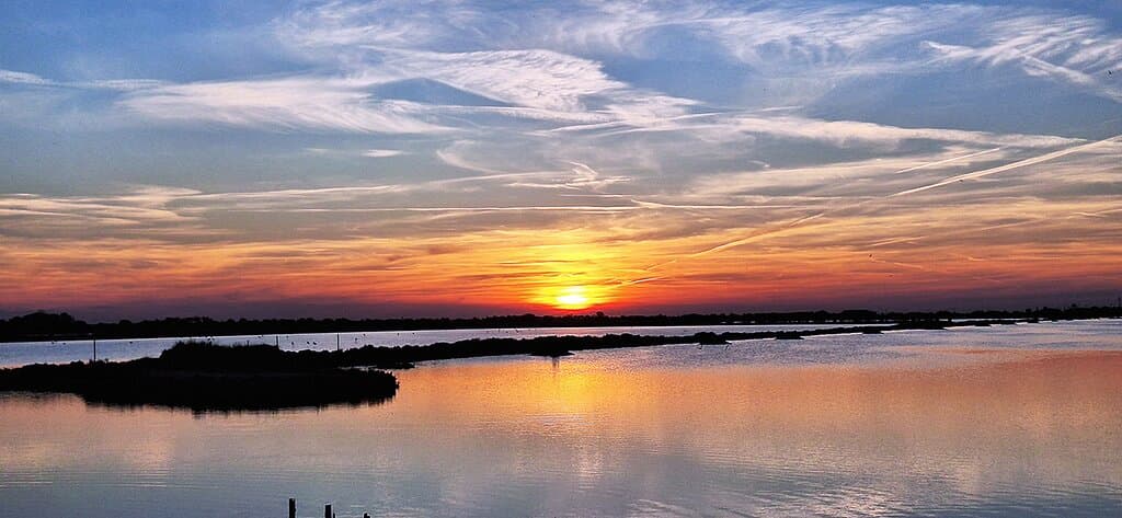 Tramonto sulle Saline...