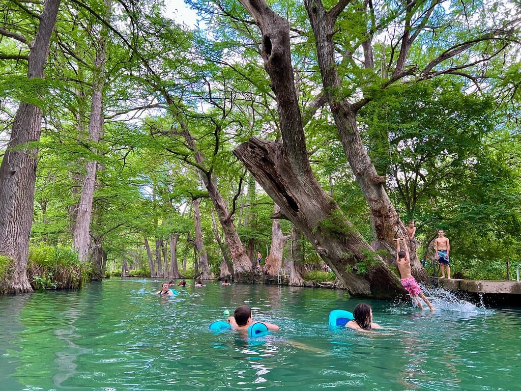 Swim at Blue Hole today!
