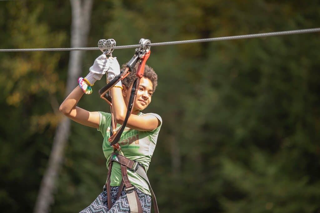 The natural forest canopy and ziplines are a great way stay cool and have fun in the summer. Adirondack Extreme is open April through November.