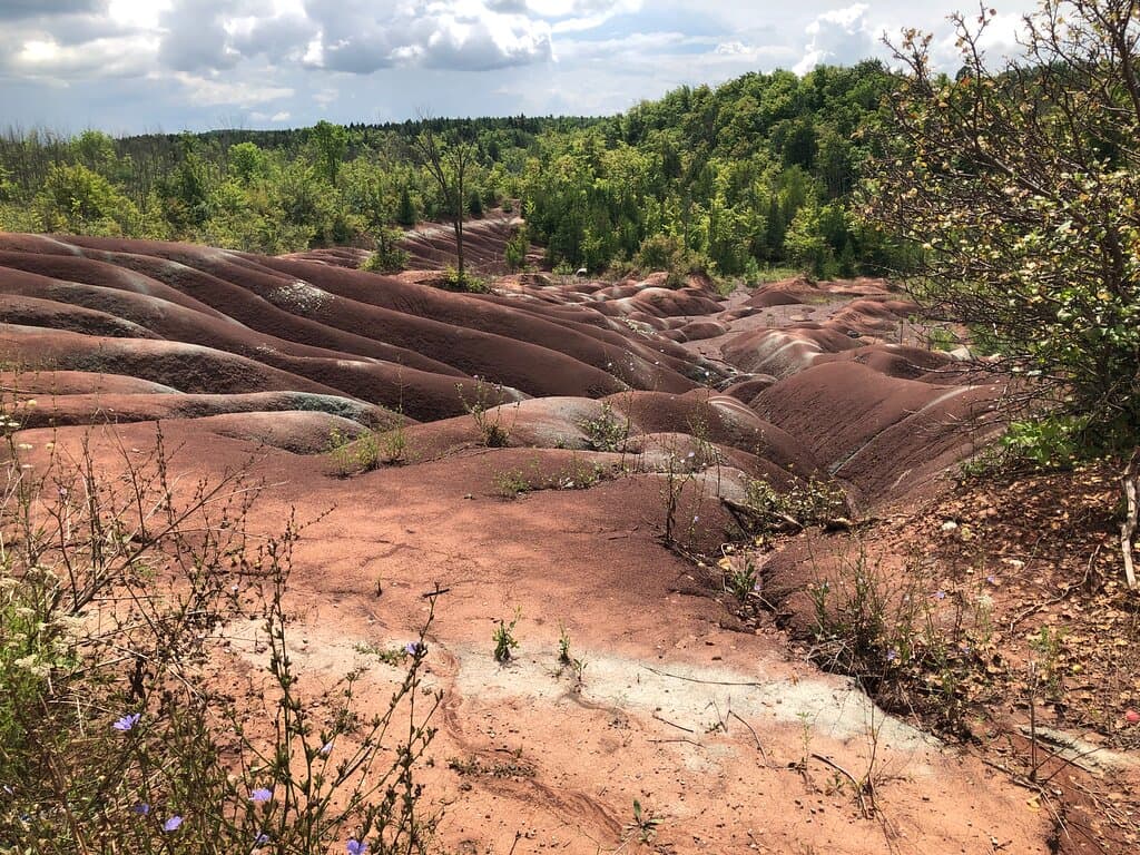 Visit the Cheltenham Badlands