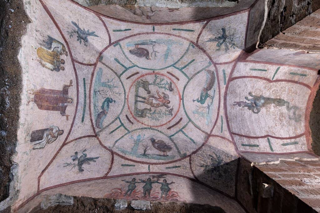 First Depiction of the Virgin Mary