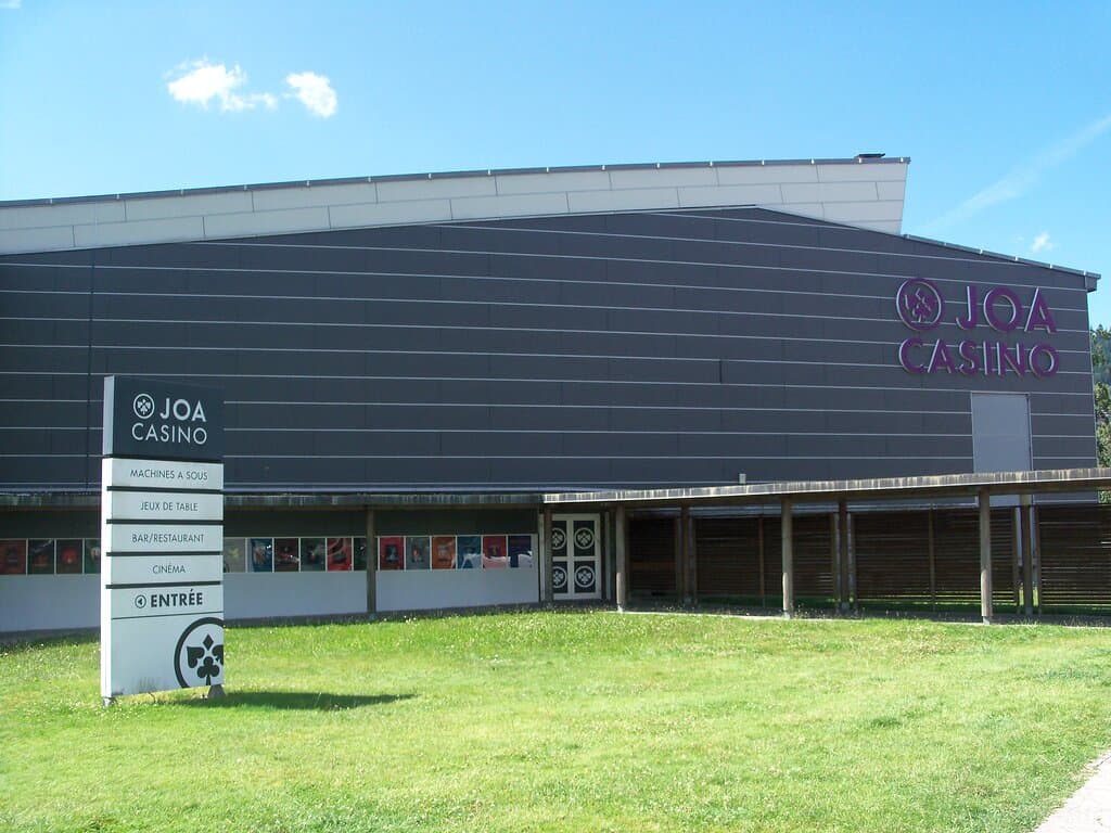 façade du casino