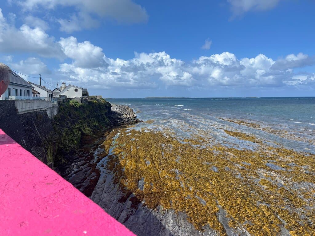 Beach and view