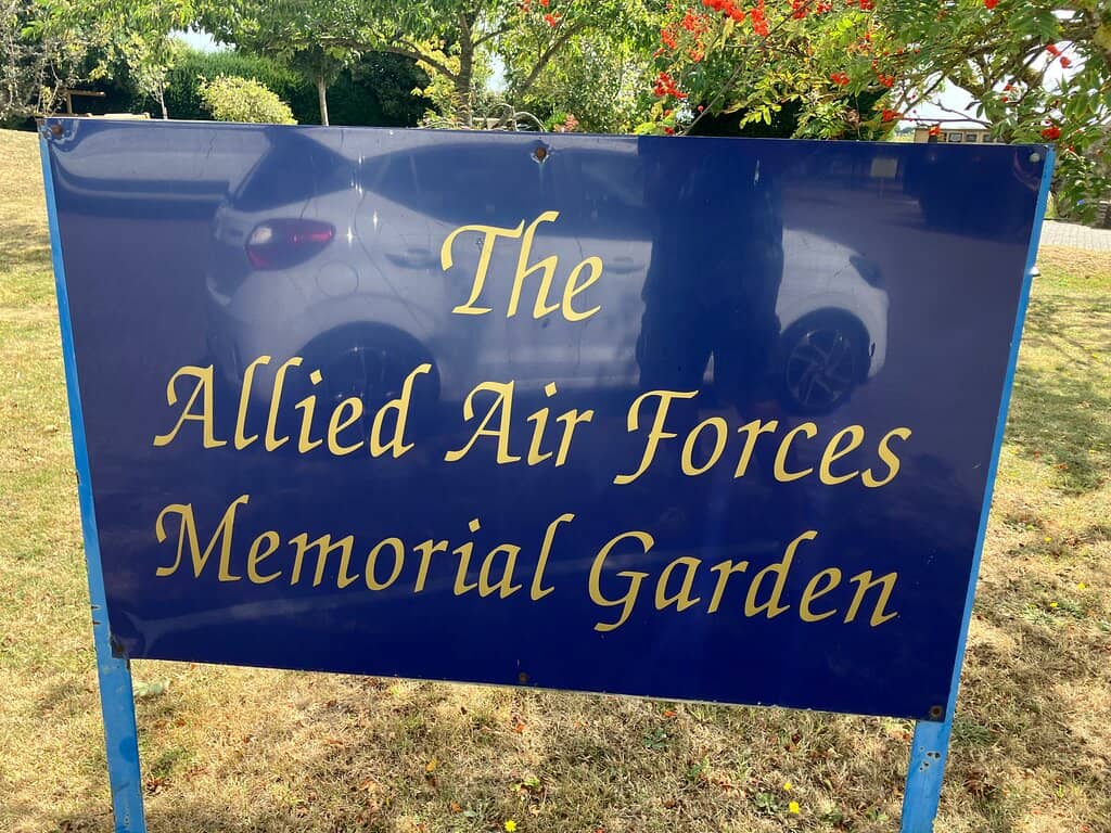 Overlooking the Air Force Base