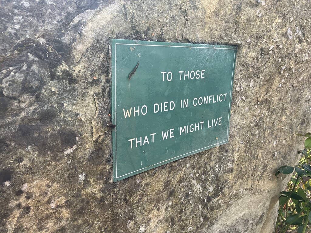 Overlooking the Air Force Base