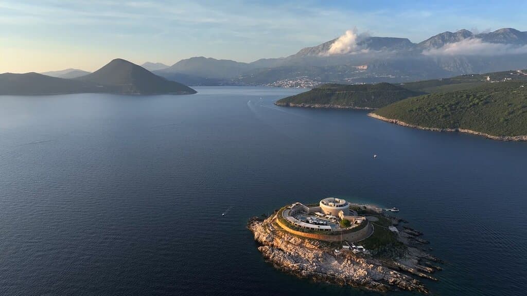 Mamula Fortress indeed occupies about 80 percent of Mamula Island, which is also known as Lastavica Island. The fortress was built in the 19th century by the Austro-Hungarian general Lazar Mamula and dominates the small island, located at the entrance to the Bay of Kotor, Montenegro.