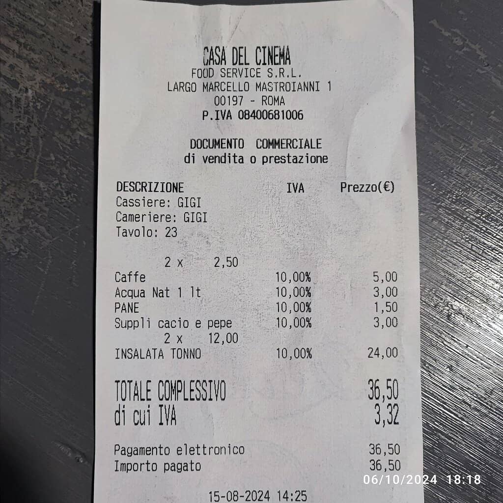 Bistrot Casa del Cinema