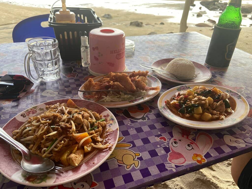 Tom Yam Seafood Soup