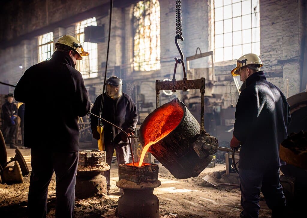 Bell Casting | March 2024 ©Katelyn Collins