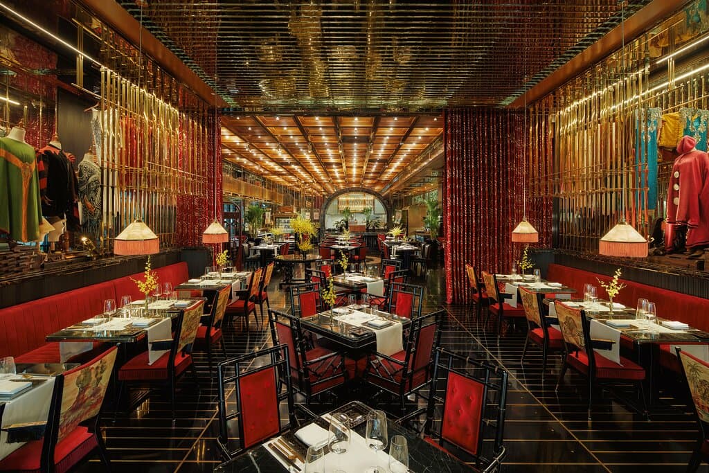 MICHELIN Selected Backstage; where an elevated pairing of intricate décor and sheer epicurean indulgence awaits. Our all-day restaurant presents a magnificent backdrop of vibrant murals and stunning costumes curated from opera’s greatest performances. Expect bold renditions of Northern Vietnamese cuisine that pay respect to long-forgotten traditions of local seasonal produce, while championing modern culinary techniques.