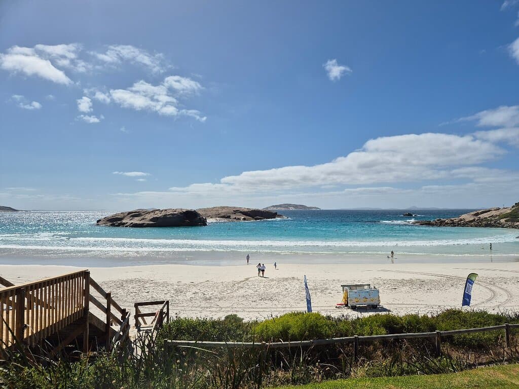 Twilight Beach is spectacular. Please watch out for rips, undertow currents, and be aware the black rocks can be slippery.
